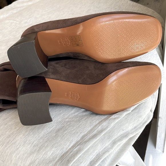 BRAND NEW Tory Burch block heel knee high boots 8 US - Picture 4 of 6